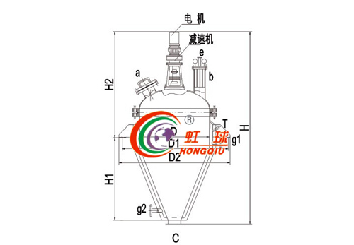 LZKG锥形耙式（螺带）真空干燥机